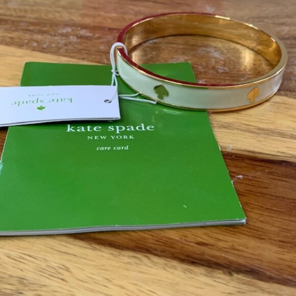 Kate Spade " Spot the Spade" Bangle - Picture 3 of 4